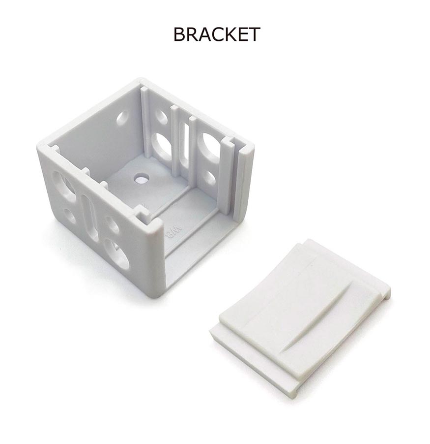 Taco de seguridad para cordón